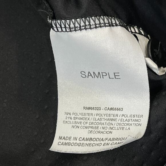 Nike Shirt Mens Large Black Sample Golf Polo Flawed - Picture 4 of 10